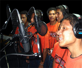 Miskito Indians Recording