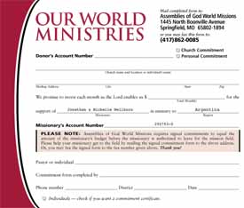 Commitment Form